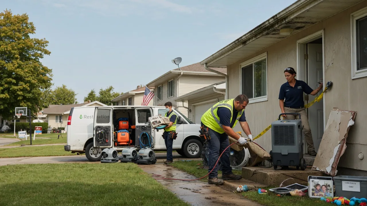Water Damage Restoration in Sulphur Springs, IN near me